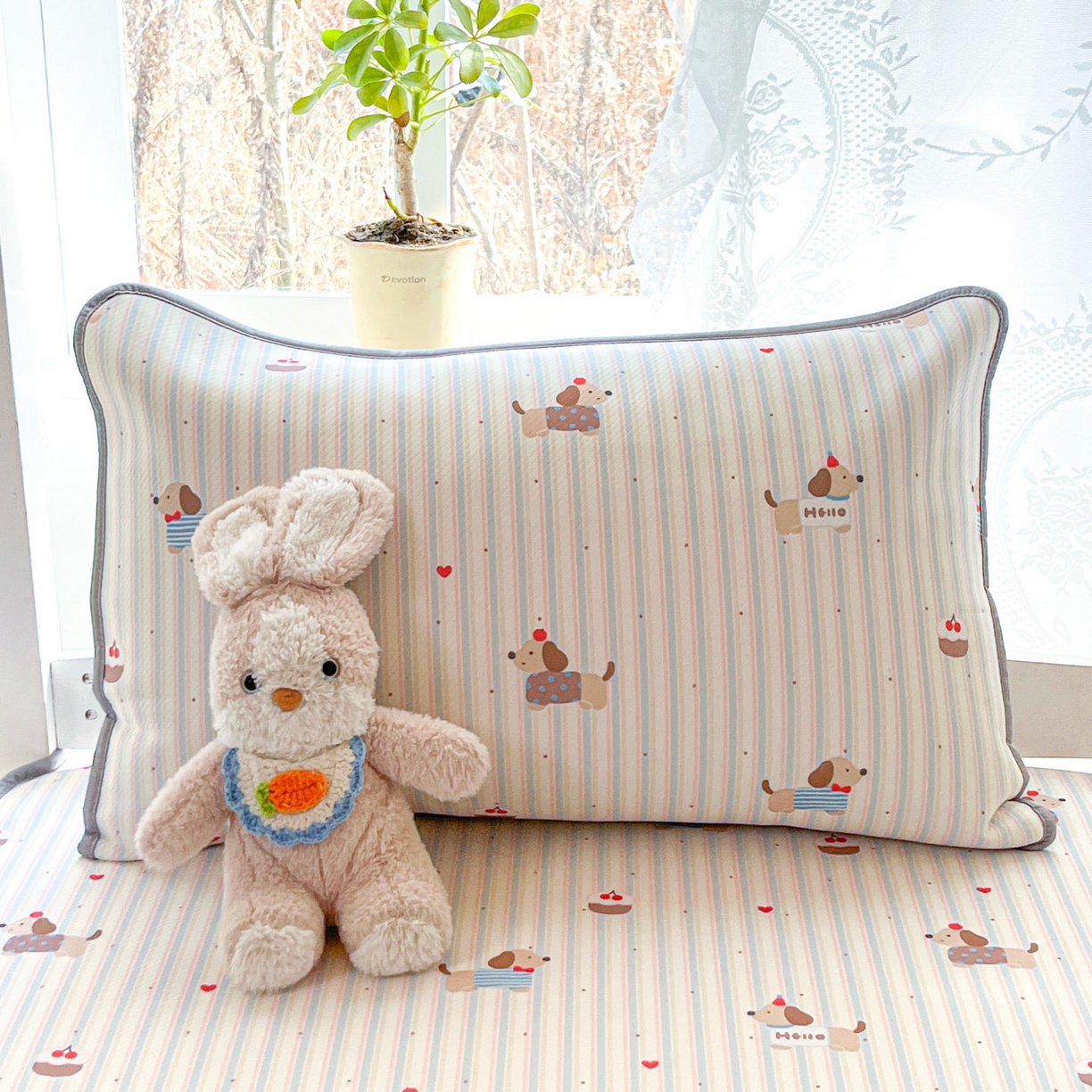 91家纺网 家纺一手货源 找家纺 川悦生活 2026新款凉感冰丝席小阪凉感冰丝数码印花席学生床 席腊肠甜心