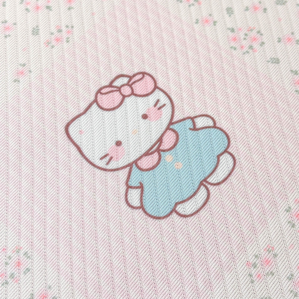 91家纺网 家纺一手货源 找家纺 川悦生活 2026新款凉感冰丝席小阪凉感冰丝数码印花席学生床 席奶油糕糕喵