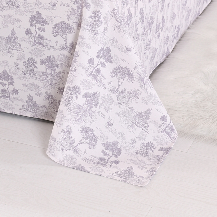 91家纺网 家纺一手货源 找家纺 2026新款细纱老粗布床单床笠凉席席子三件套 素林织棉