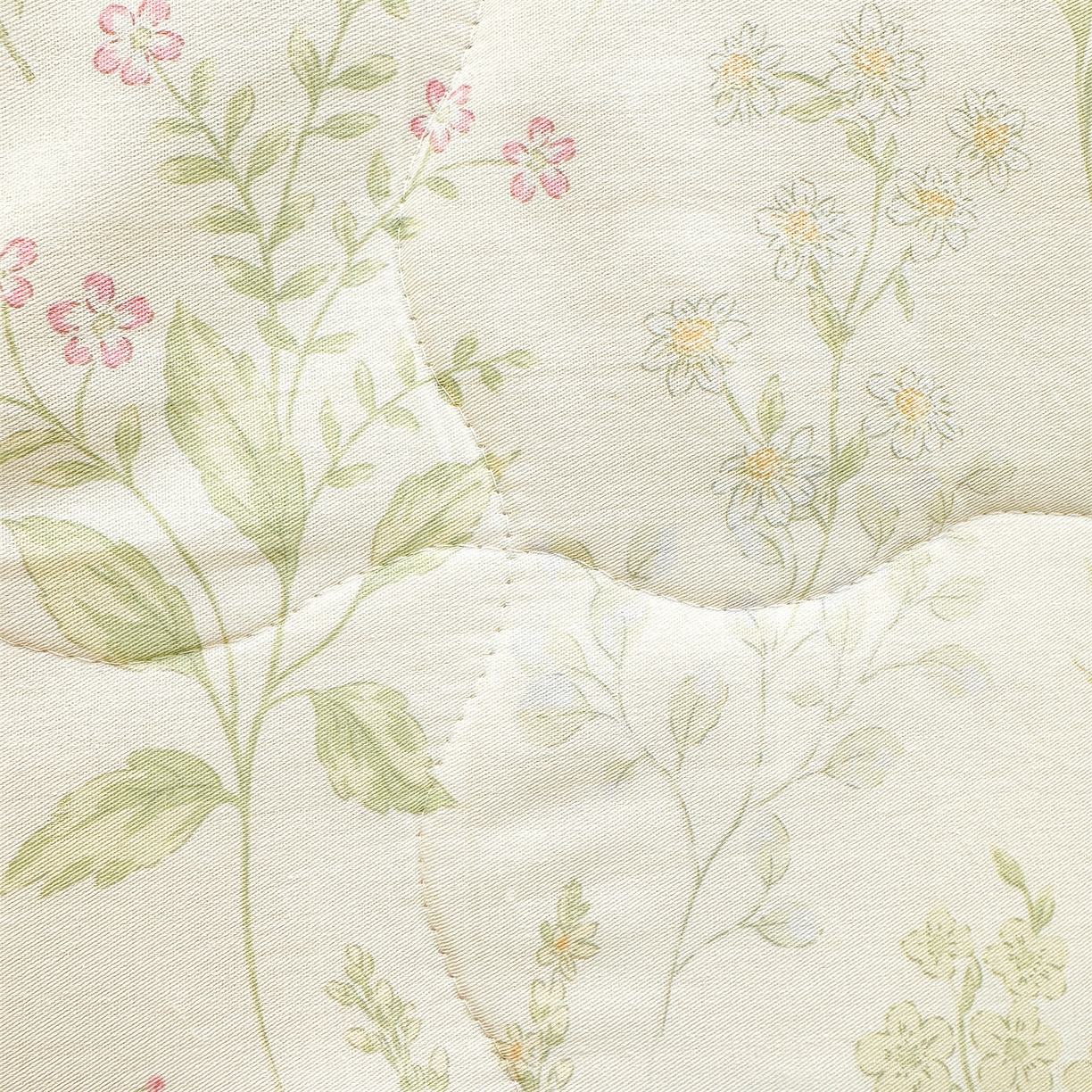 91家纺网 家纺一手货源 找家纺 易博家纺 2026新款小清新款里外全棉纯棉夏被夏凉被空调被 山月铃兰