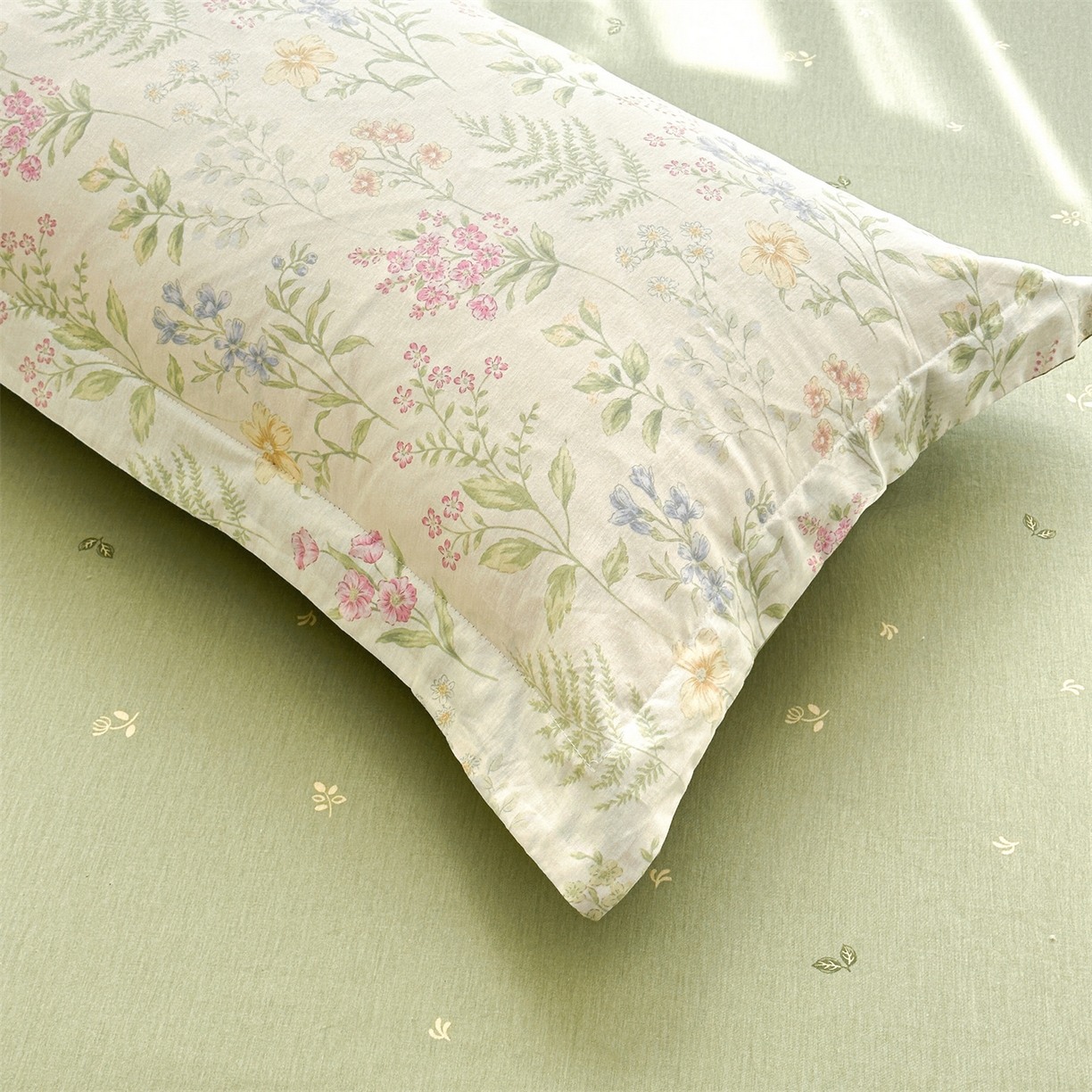 91家纺网 家纺一手货源 找家纺 易博家纺 2026新款小清新款里外全棉纯棉夏被夏凉被空调被 山月铃兰