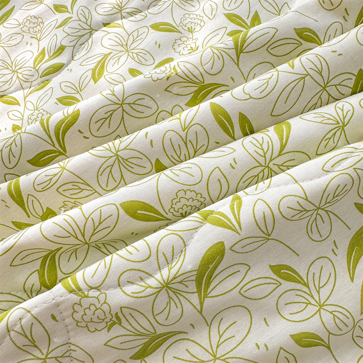 91家纺网 家纺一手货源 找家纺 易博家纺 2026新款小清新款里外全棉纯棉夏被夏凉被空调被 花之蔓