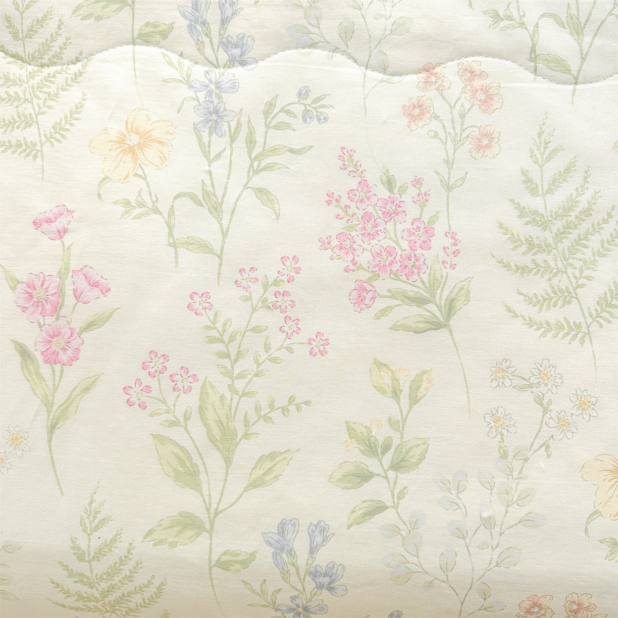 91家纺网 家纺一手货源 找家纺 易博家纺 2026新款小清新款里外全棉纯棉夏被夏凉被空调被 山月铃兰