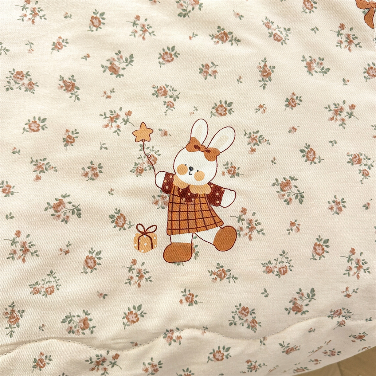 91家纺网 家纺一手货源 找家纺 易博家纺 2026新款小清新款里外全棉纯棉夏被夏凉被空调被 梦都繁花