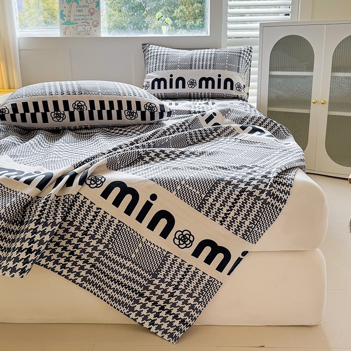 91家纺网 家纺一手货源 找家纺 （总）晓时候 2025原棉老粗布凉席床单凉席三件套软凉席子单床单