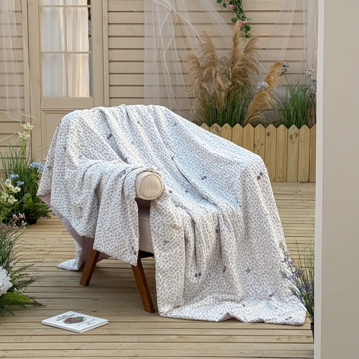 91家纺网 家纺一手货源 找家纺 （总）云玲时尚 2026新款古法水洗棉夏被床盖四件套