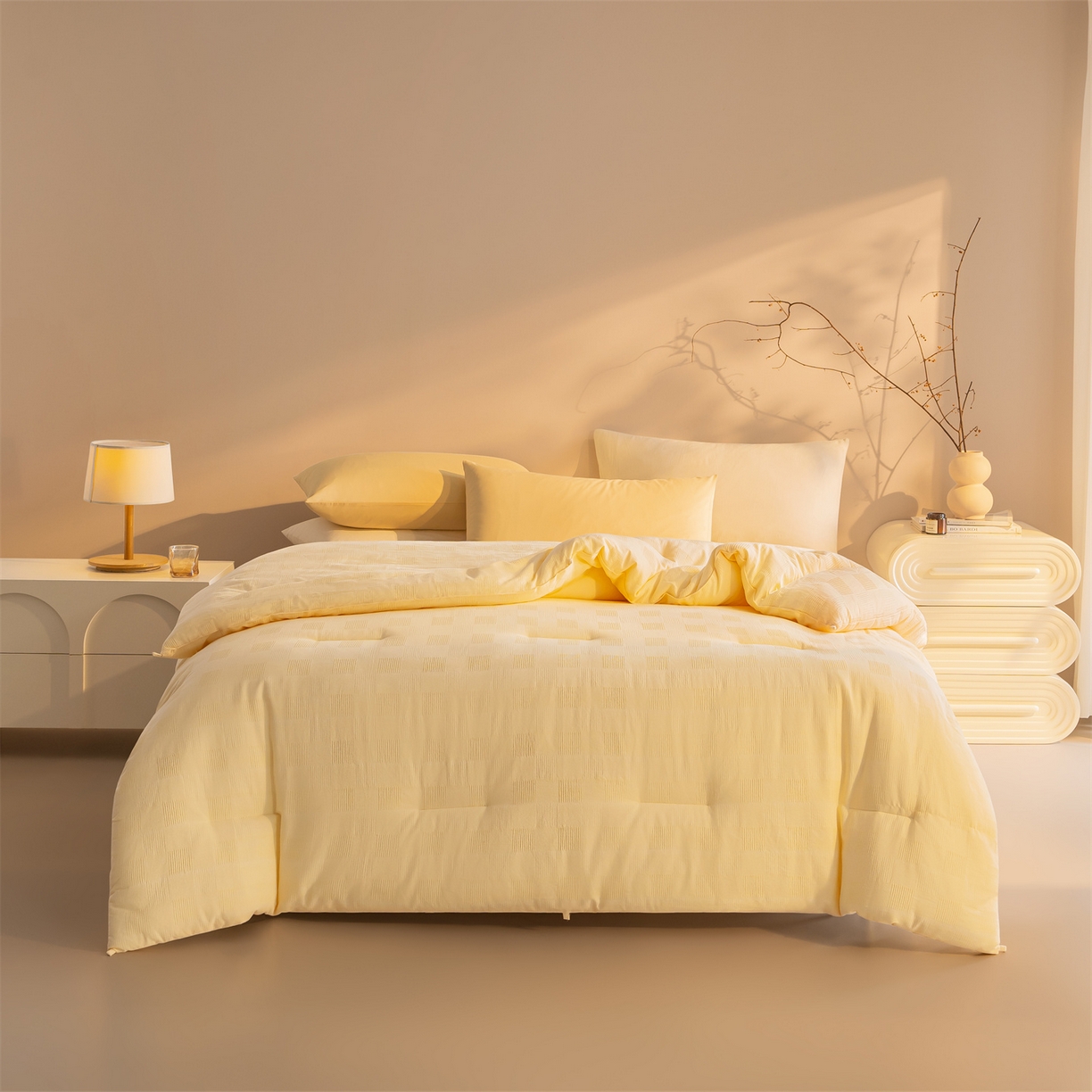 91家纺网 家纺一手货源 找家纺 （总）锦尚坊被芯馆 2026新款大提花全棉纯棉21%大豆被春秋被加厚冬被被子被芯直播包质检