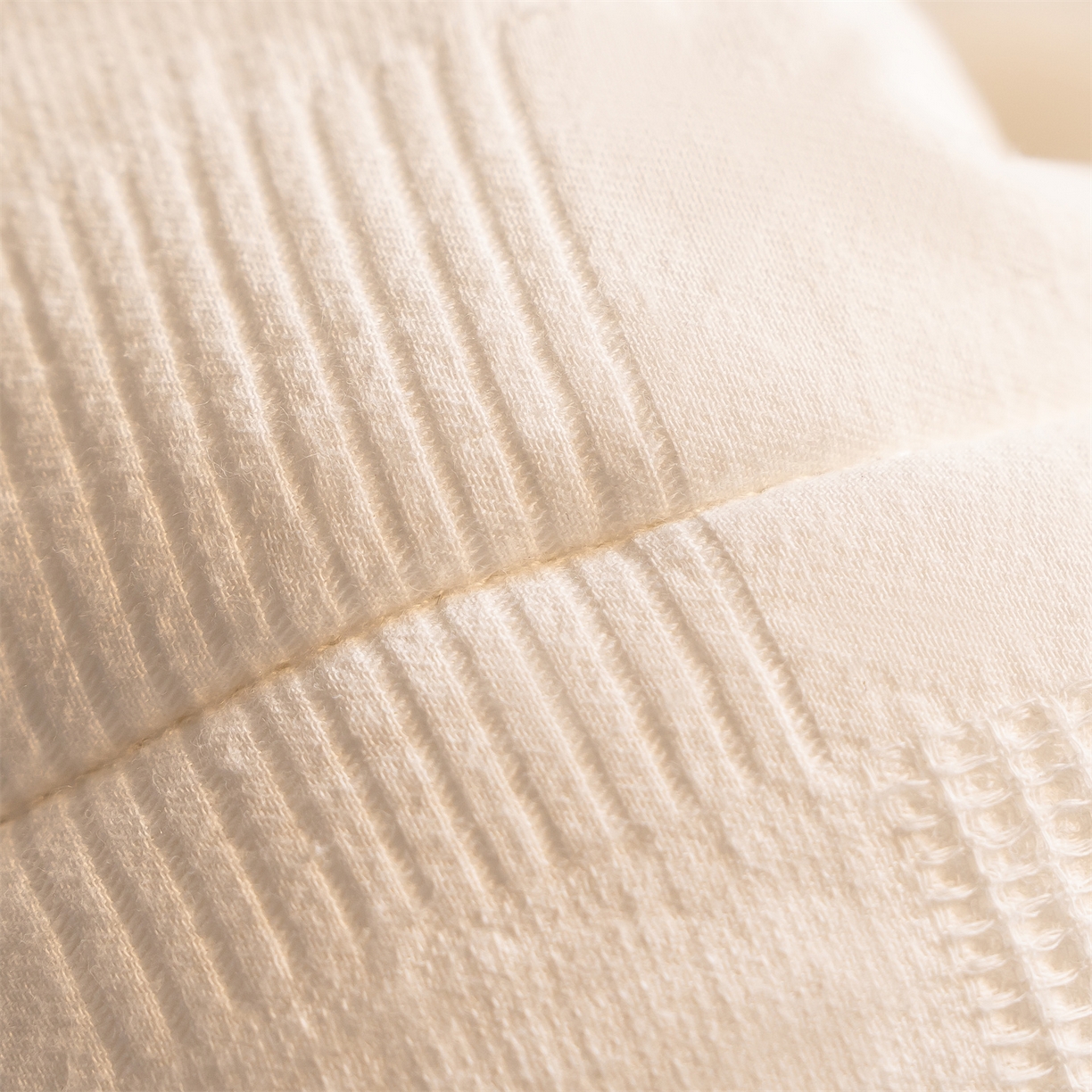 91家纺网 家纺一手货源 找家纺 锦尚坊被芯馆 2026新款大提花全棉纯棉21%大豆被春秋被加厚冬被被子被芯直播包质检 米白色