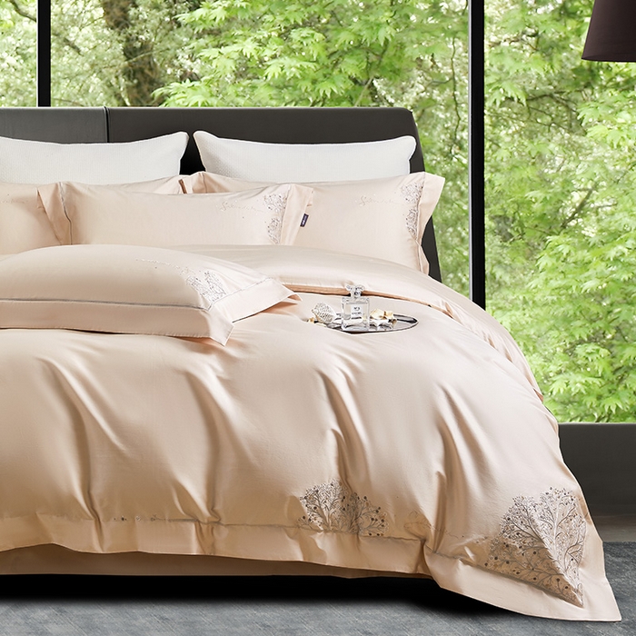 91家纺网 家纺一手货源 找家纺 （总）诗黛尔 2026春夏新款长绒棉刺绣-新洛可可（会员-20）