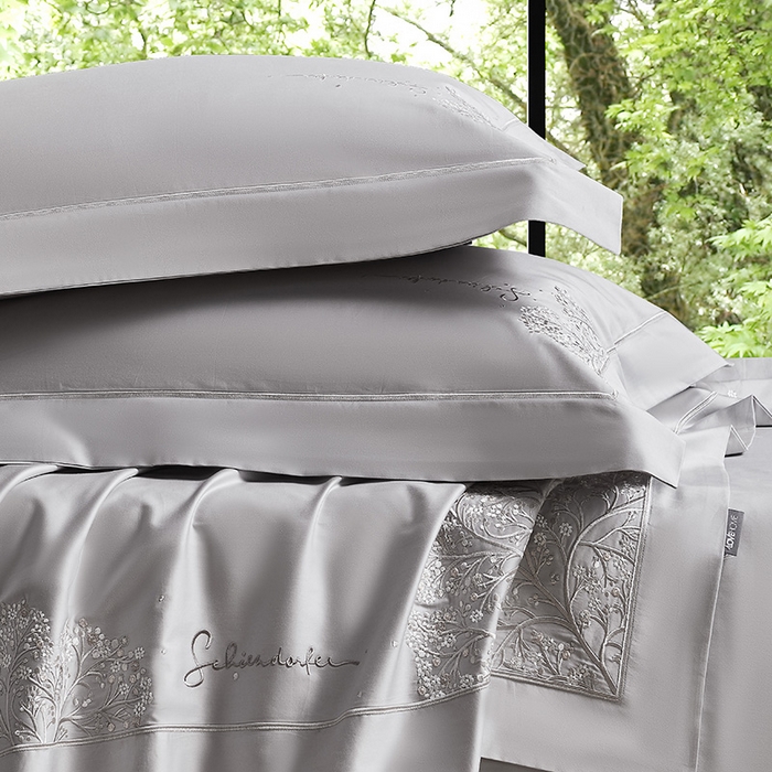 91家纺网 家纺一手货源 找家纺 诗黛尔 2026春夏新款长绒棉刺绣-新洛可可（会员-20） 洛可可 灰色