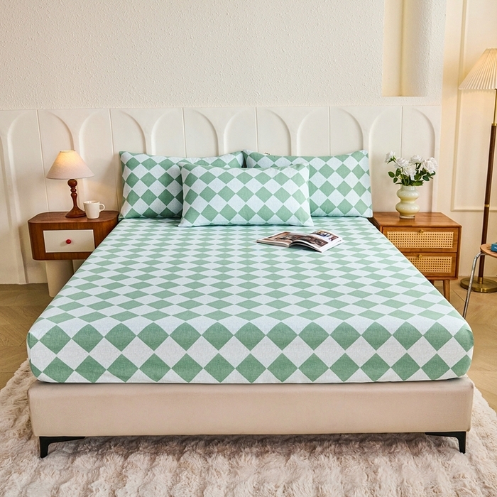 （总）义博家纺 2026新款原棉老粗布单床笠