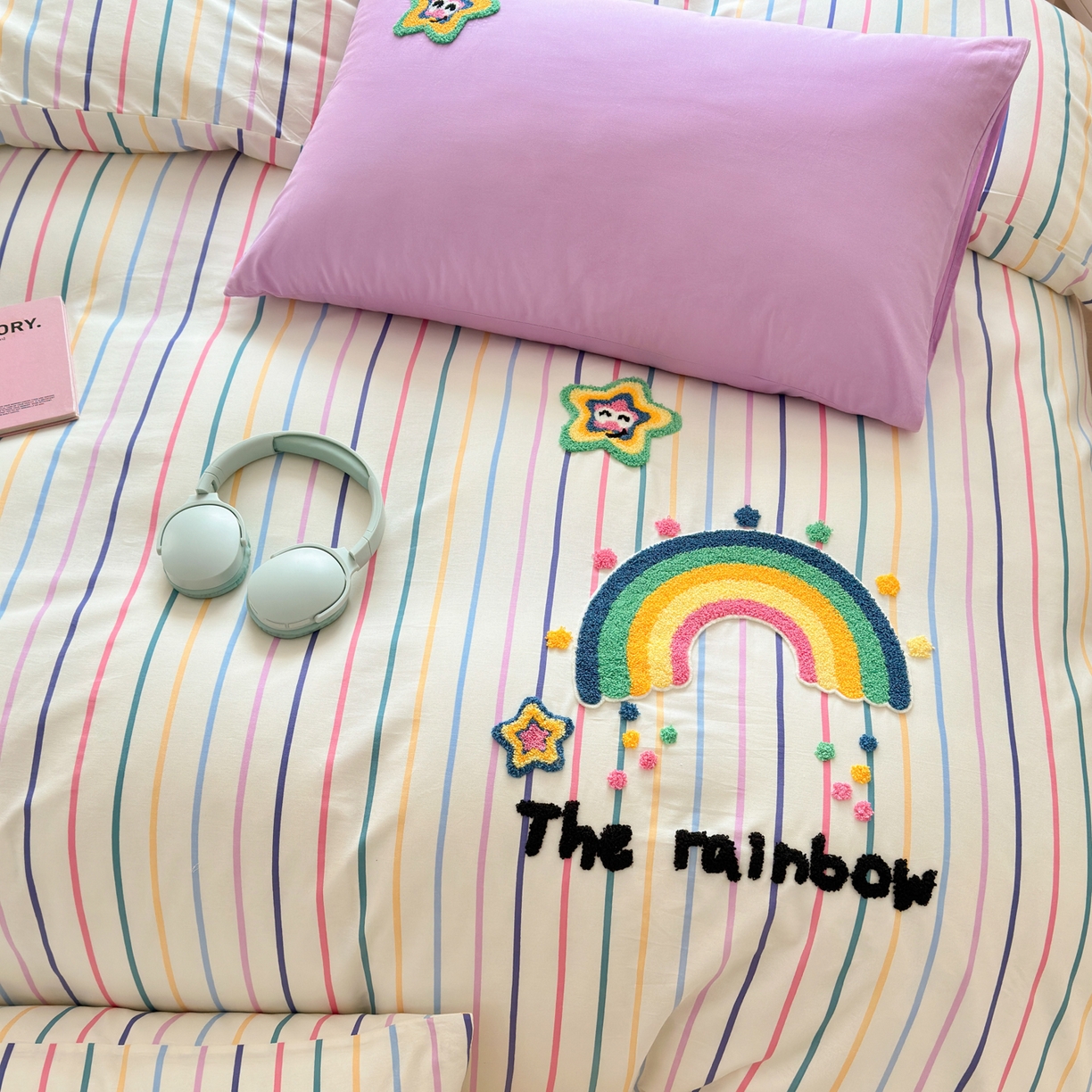 91家纺网 家纺一手货源 找家纺 （总）如意朵 2026新款全棉纯棉毛巾绣四件套（第二批）