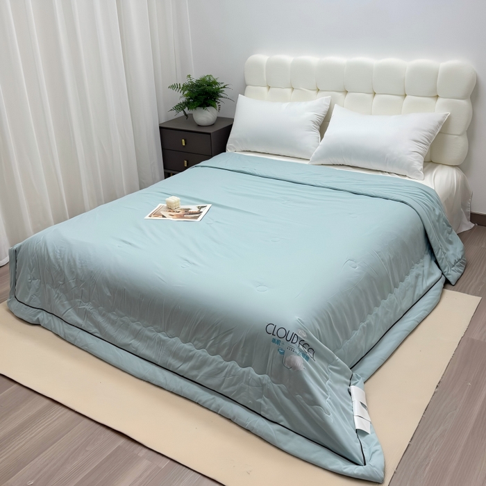 91家纺网 家纺一手货源 找家纺 （总）申龙家纺 2026新款云感棉斜条夏被