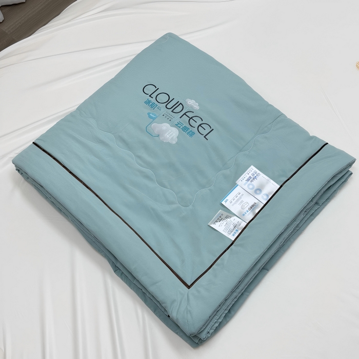 91家纺网 家纺一手货源 找家纺 （总）申龙家纺 2026新款云感棉斜条夏被