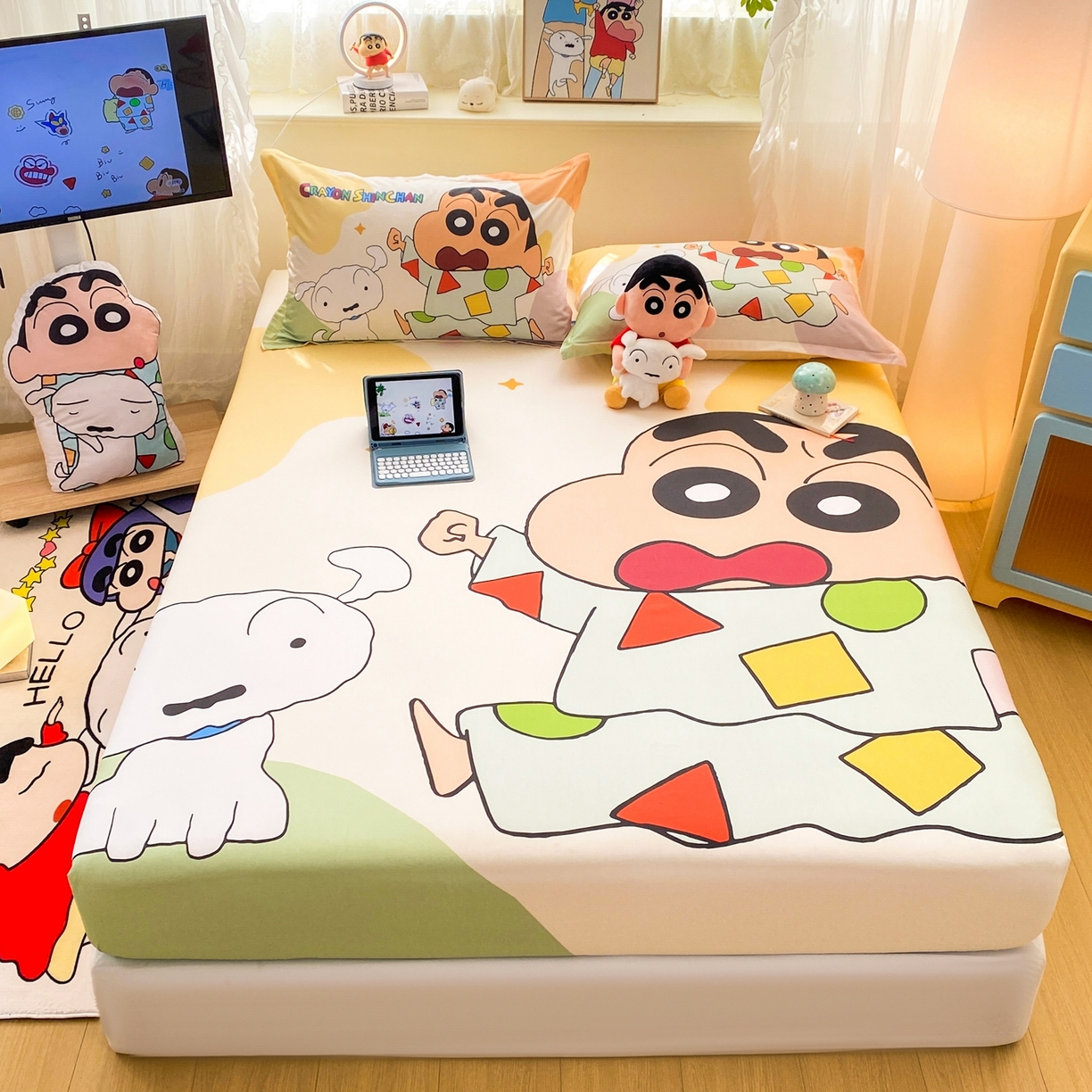 91家纺网 家纺一手货源 找家纺 （总）博雅 2026春夏新款卡通全棉夏被夏凉被空调被四件套