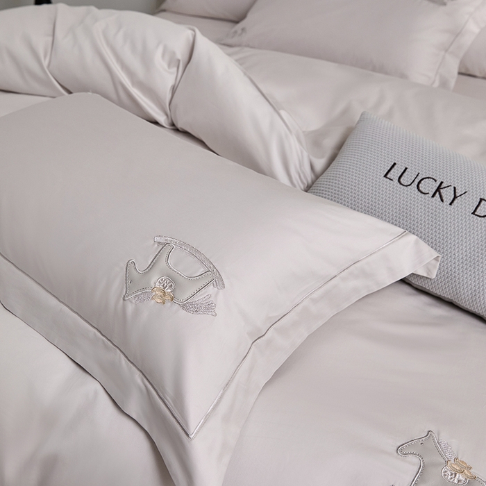 91家纺网 家纺一手货源 找家纺 蒂爵 2026新款贡缎100支长绒棉全棉纯棉刺绣绣花四件套高端四件套-马上有钱 马上有钱-鸣沙灰