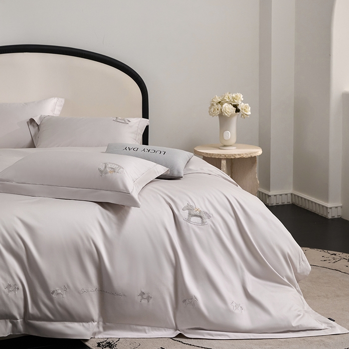 91家纺网 家纺一手货源 找家纺 蒂爵 2026新款贡缎100支长绒棉全棉纯棉刺绣绣花四件套高端四件套-马上有钱 马上有钱-鸣沙灰