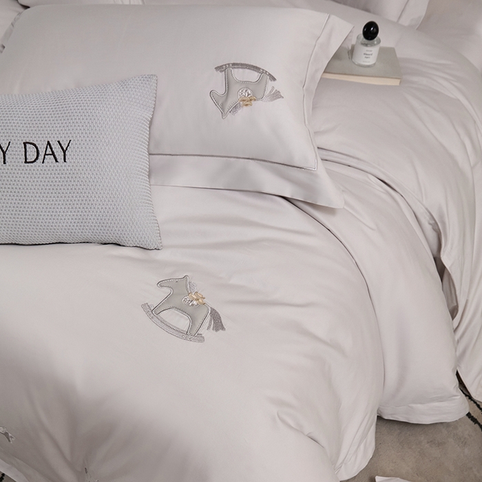 91家纺网 家纺一手货源 找家纺 蒂爵 2026新款贡缎100支长绒棉全棉纯棉刺绣绣花四件套高端四件套-马上有钱 马上有钱-鸣沙灰