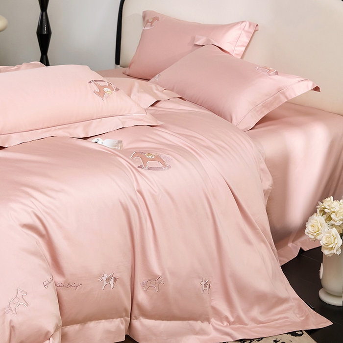 91家纺网 家纺一手货源 找家纺 蒂爵 2026新款贡缎100支长绒棉全棉纯棉刺绣绣花四件套高端四件套-马上有钱 马上有钱-慕轻莎