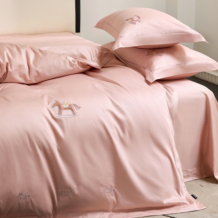 91家纺网 家纺一手货源 找家纺 蒂爵 2026新款贡缎100支长绒棉全棉纯棉刺绣绣花四件套高端四件套-马上有钱 马上有钱-慕轻莎