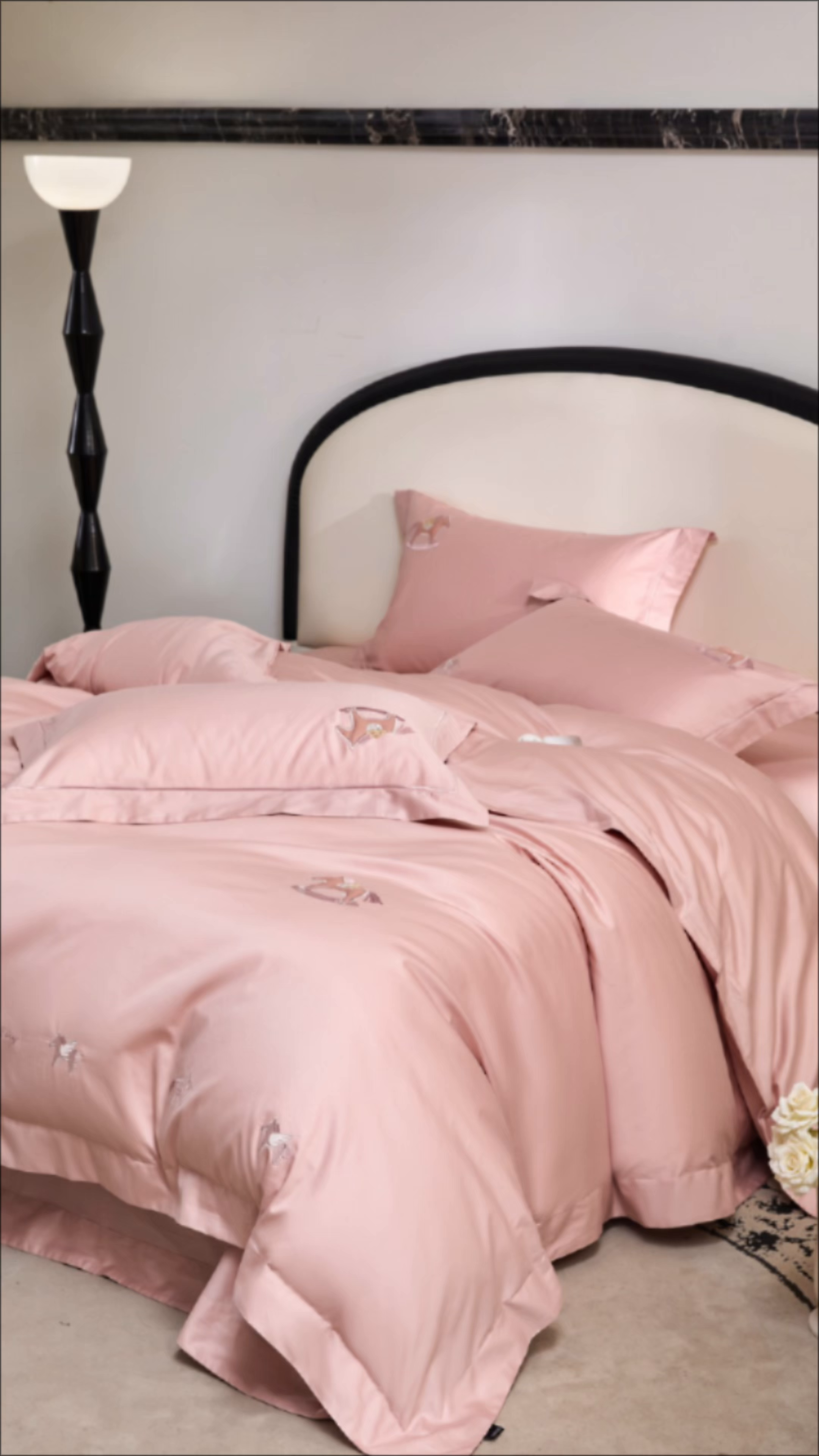 91家纺网 家纺一手货源 找家纺 蒂爵 2026新款贡缎100支长绒棉全棉纯棉刺绣绣花四件套高端四件套-马上有钱 马上有钱-慕轻莎