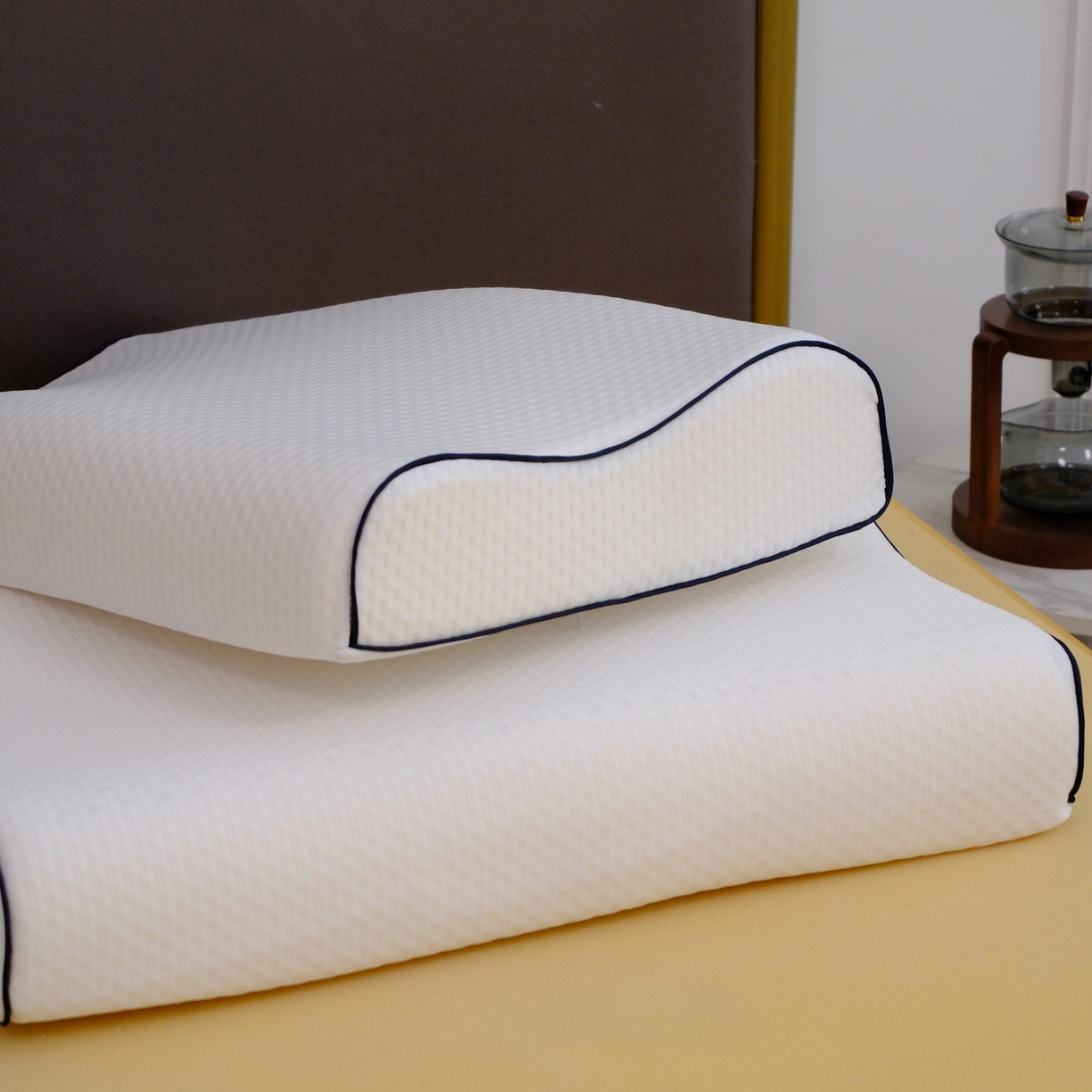 91家纺网 家纺一手货源 找家纺 （总）她喜爱枕芯 2026新款含内外套平滑乳胶枕枕头枕芯