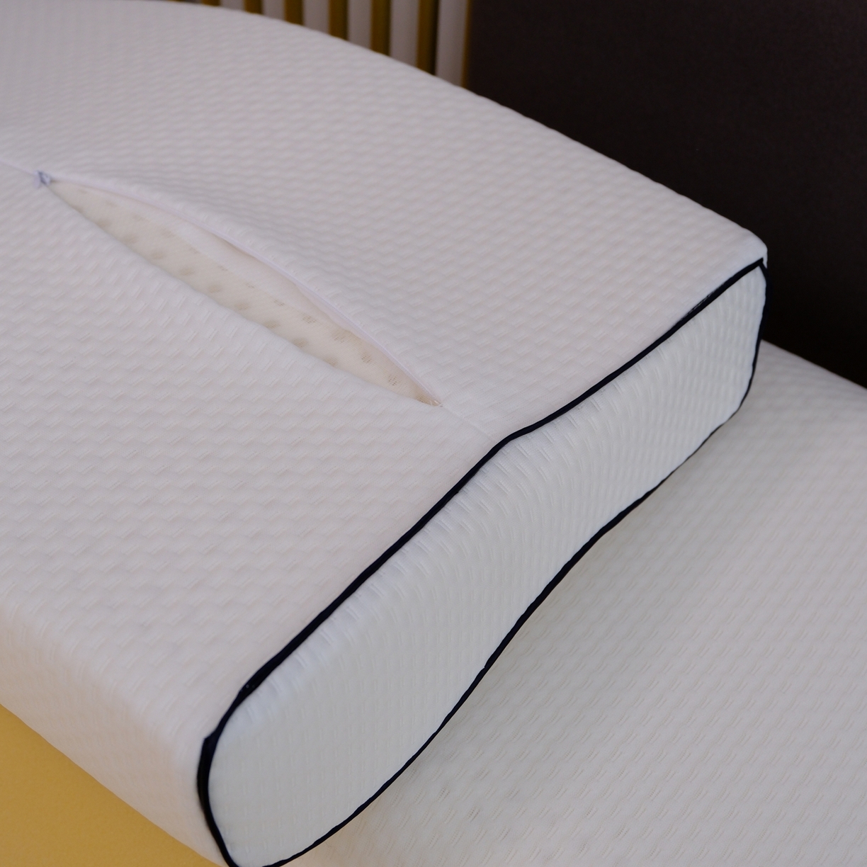 91家纺网 家纺一手货源 找家纺 （总）她喜爱枕芯 2026新款含内外套平滑乳胶枕枕头枕芯