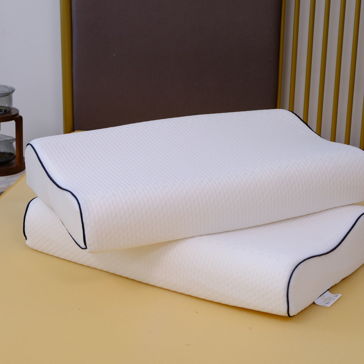 91家纺网 家纺一手货源 找家纺 （总）她喜爱枕芯 2026新款含内外套平滑乳胶枕枕头枕芯