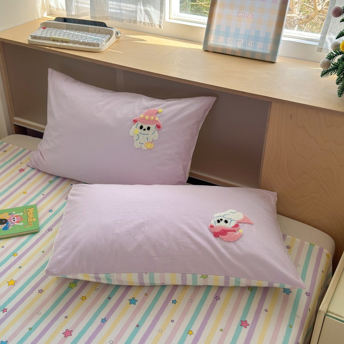 91家纺网 家纺一手货源 找家纺 如意朵 2026新款全棉纯棉毛巾绣四件套（第二批） 魔法师