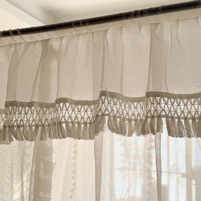 91家纺网 家纺一手货源 找家纺 都市缘蚊帐 2026新款906系列安娜多丽棉纱落地宫廷蚊帐 906安娜-云雾白