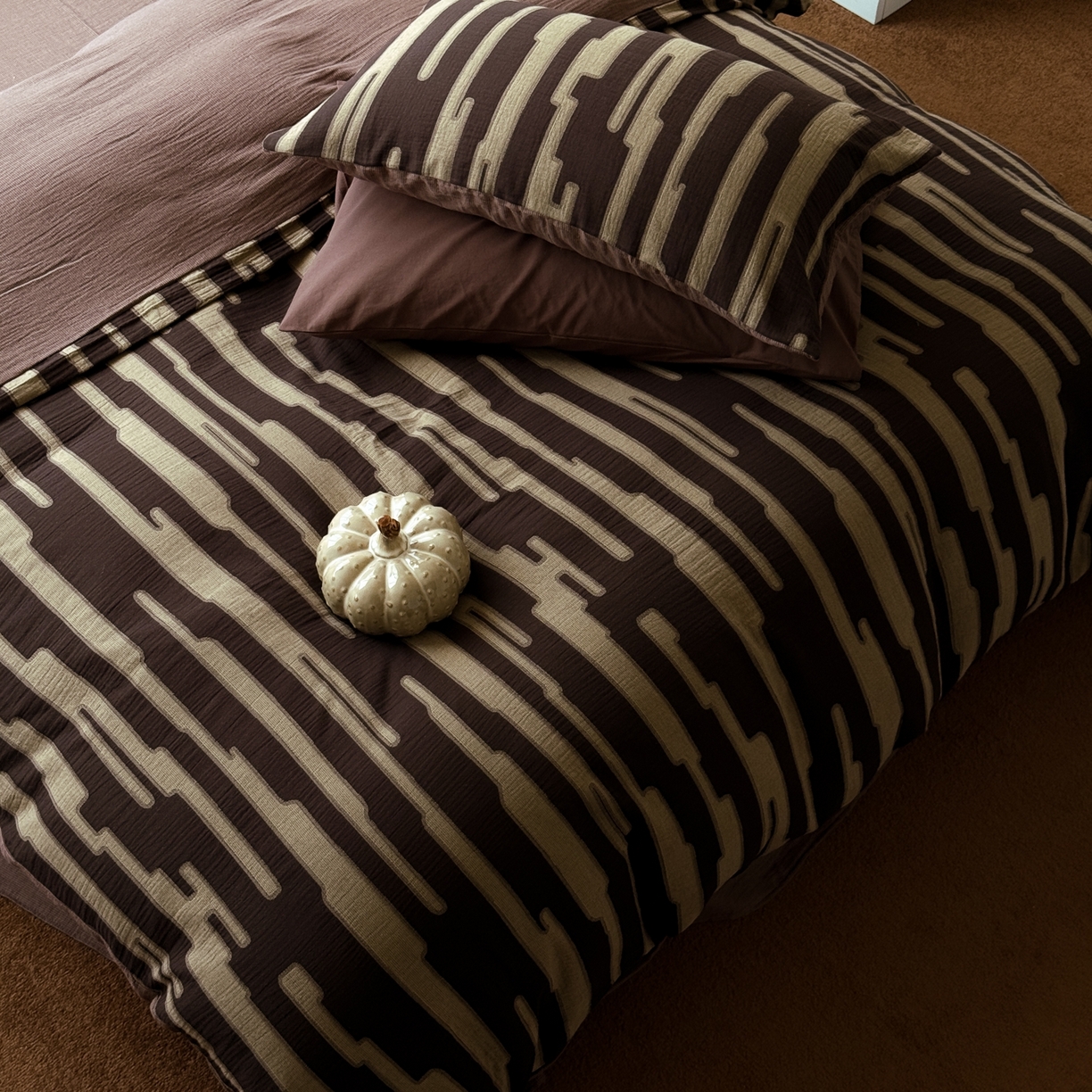 91家纺网 家纺一手货源 找家纺 棉小二 2026新款全棉大豆纤维冬被春秋被 黑布林