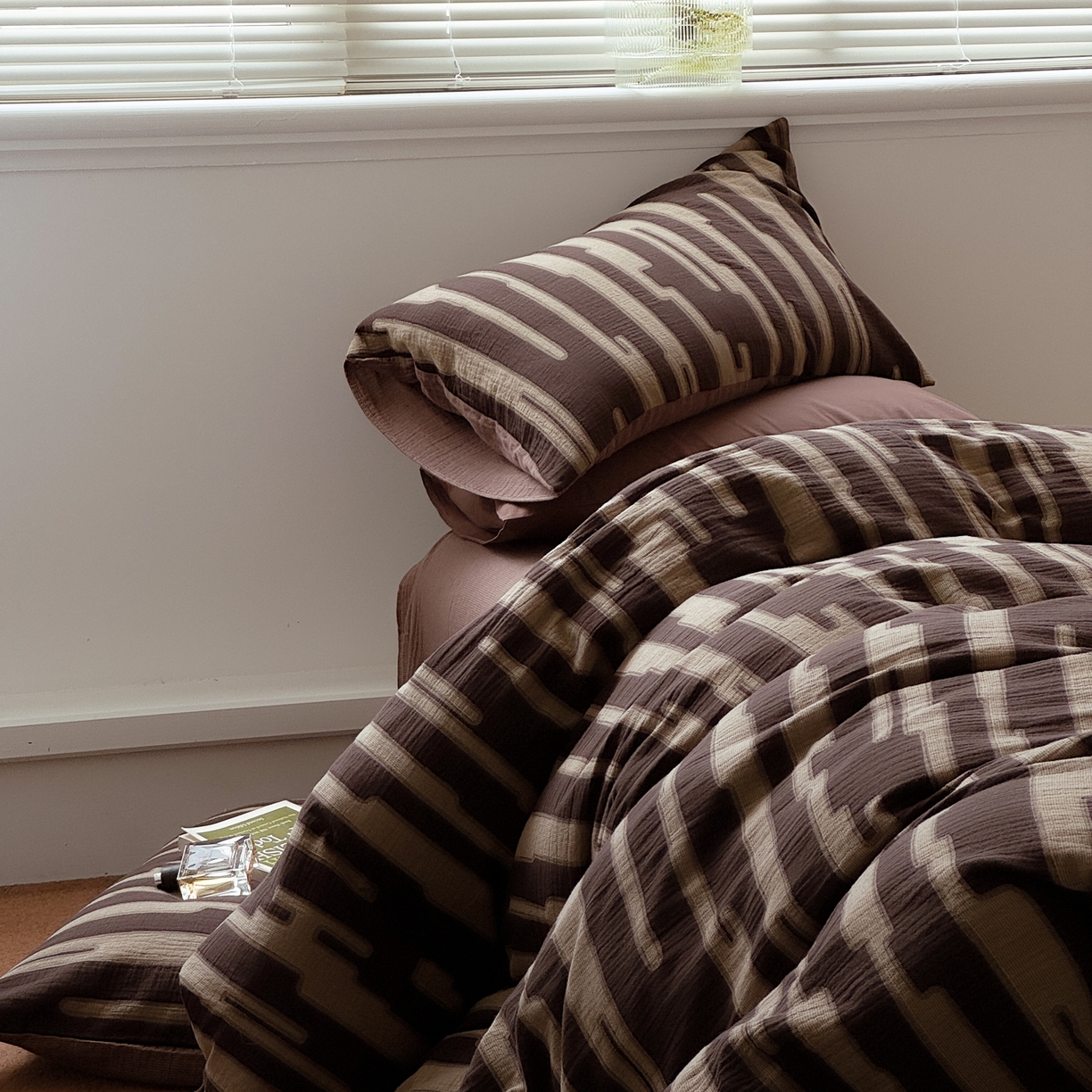 91家纺网 家纺一手货源 找家纺 棉小二 2026新款全棉大豆纤维冬被春秋被 黑布林