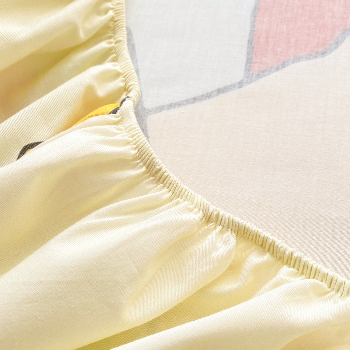 91家纺网 家纺一手货源 找家纺 博雅 2026新款蜡笔小新正版授权全棉纯棉大版床笠单件床笠单品单床笠 大版-童趣小新