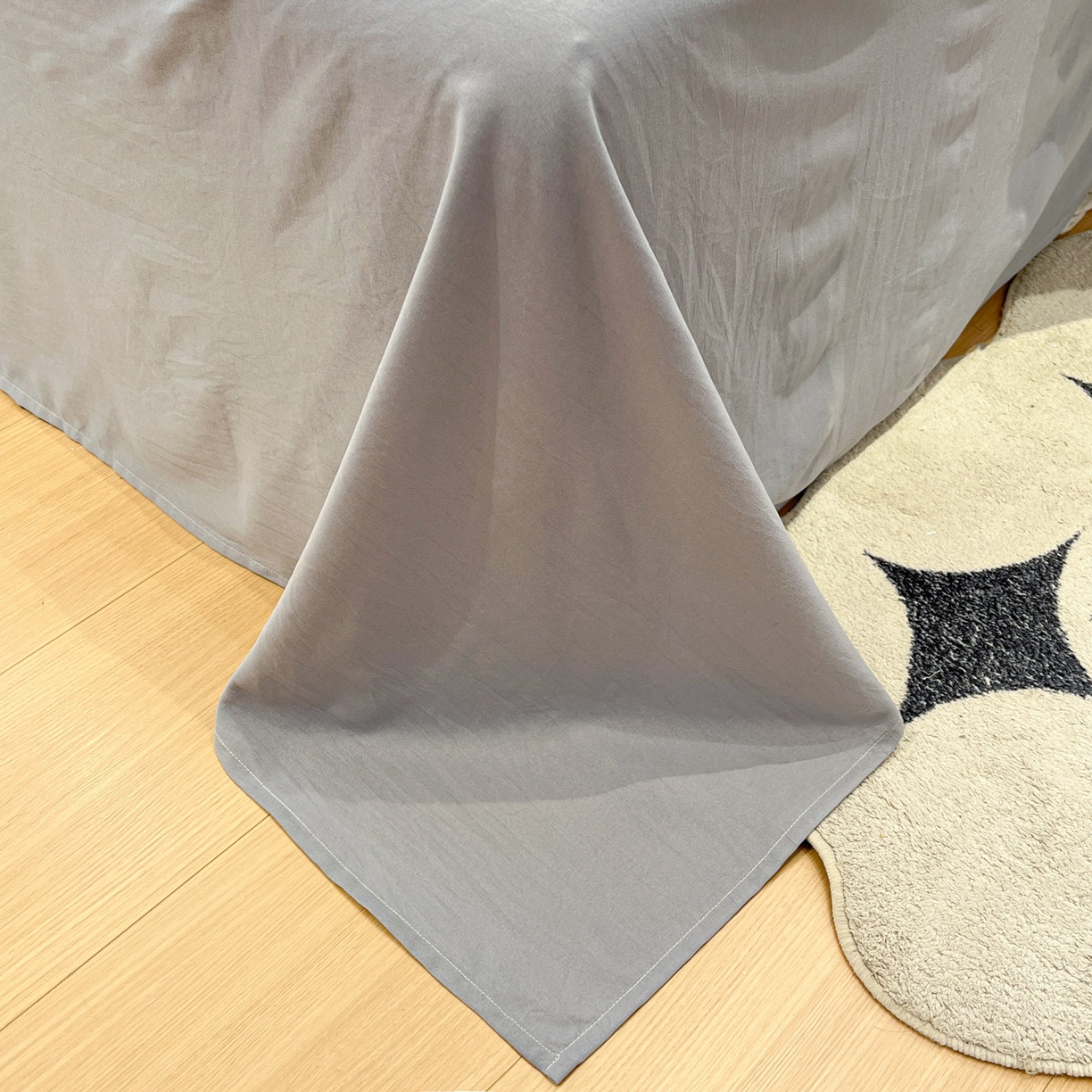 91家纺网 家纺一手货源 找家纺 （总）一加一 2026新款洛卡棉印花大豆夏被四件套