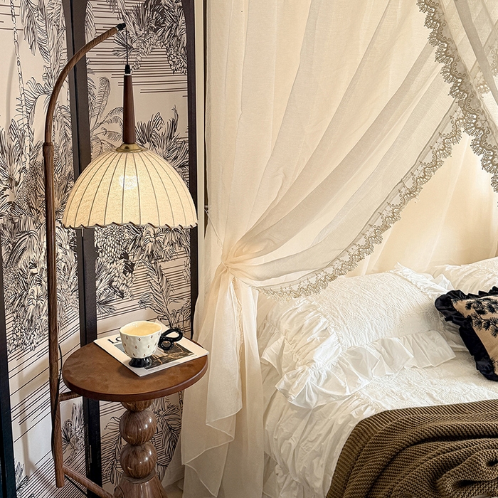 91家纺网 家纺一手货源 找家纺 （总）都市缘蚊帐 2026新款906系列香思缦多丽棉纱落地宫廷蚊帐