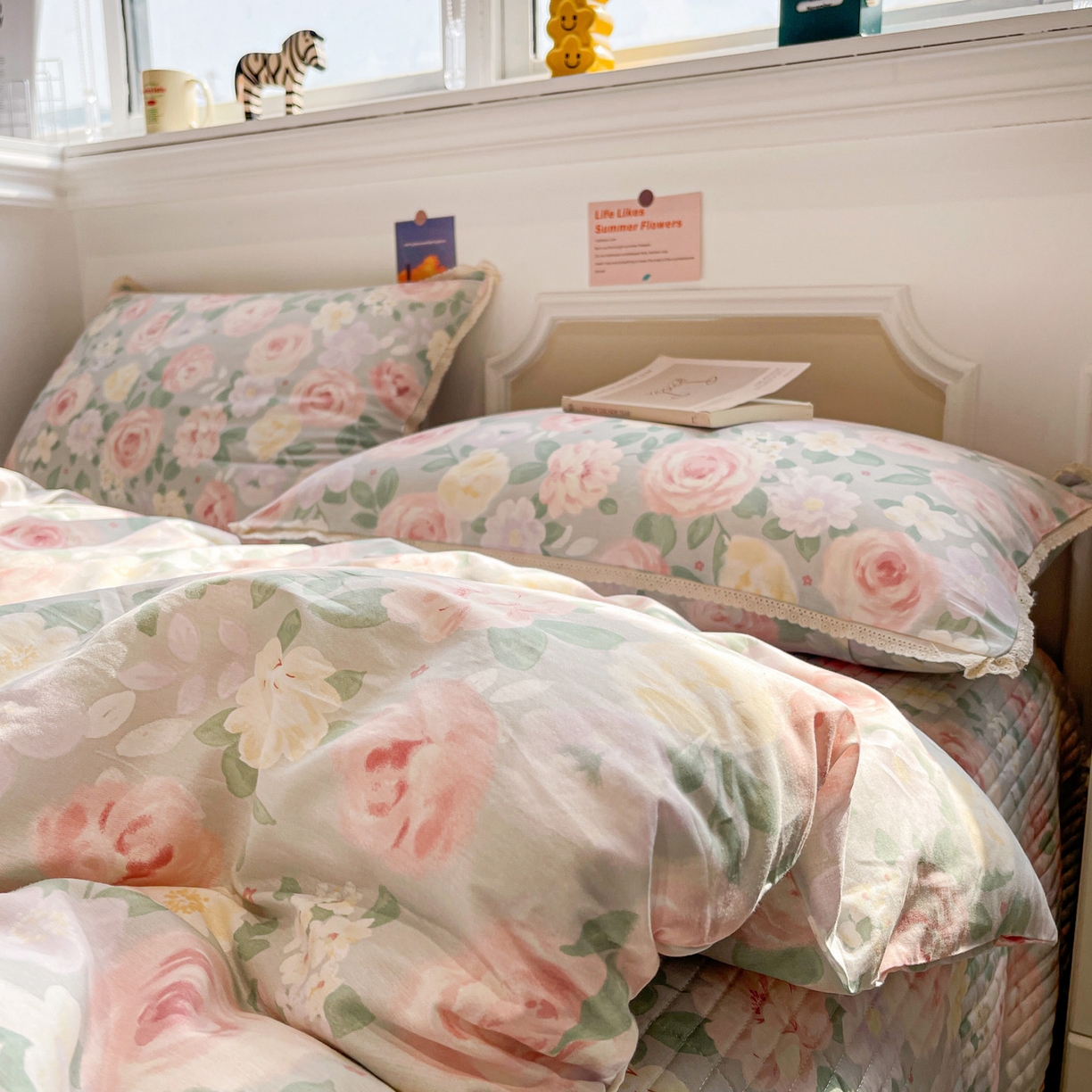 91家纺网 家纺一手货源 找家纺 （总）娜朵家纺 2026新款全棉印花床盖四件套