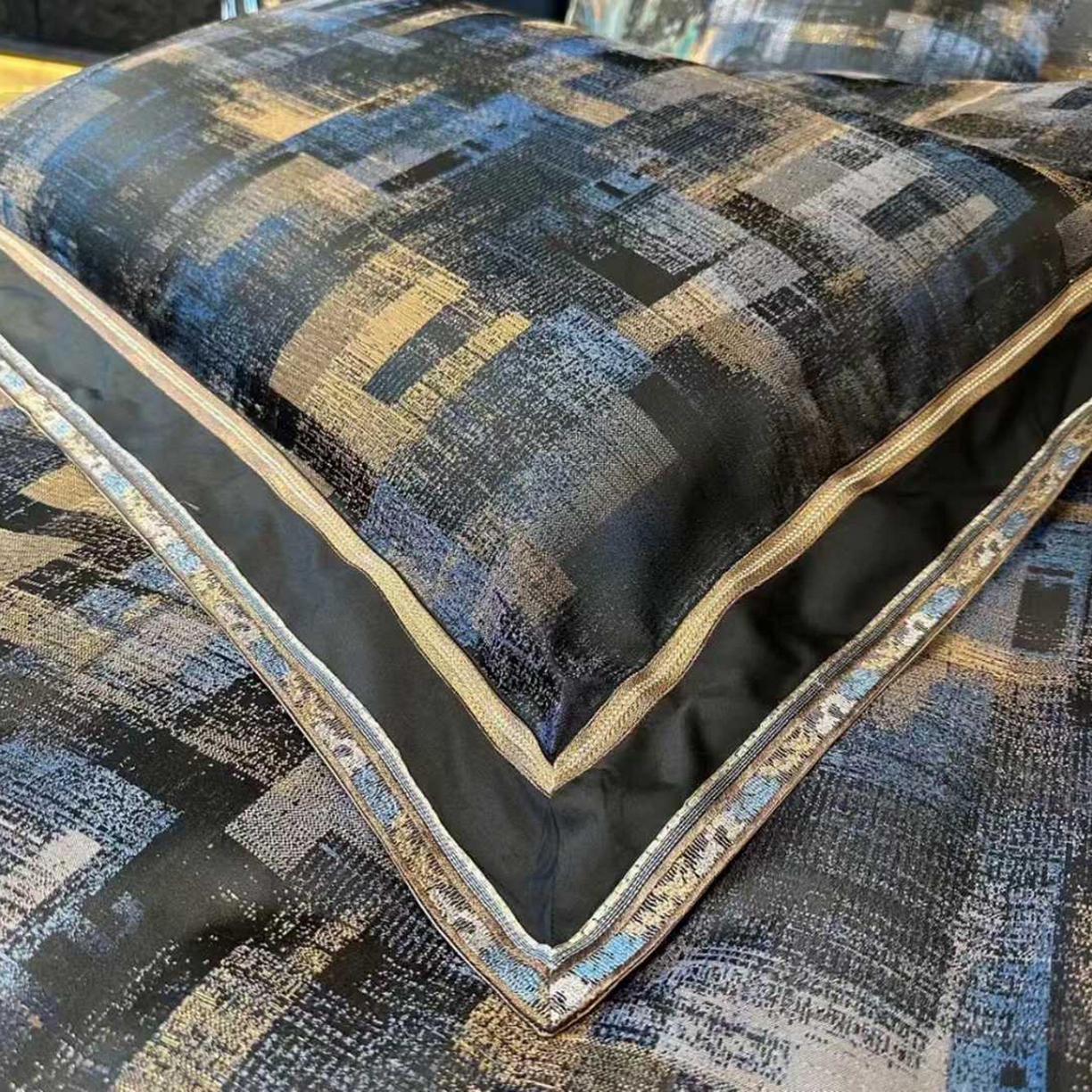 91家纺网 家纺一手货源 找家纺 （总）edra 2026新款真丝天丝轻奢提花床盖款四件套