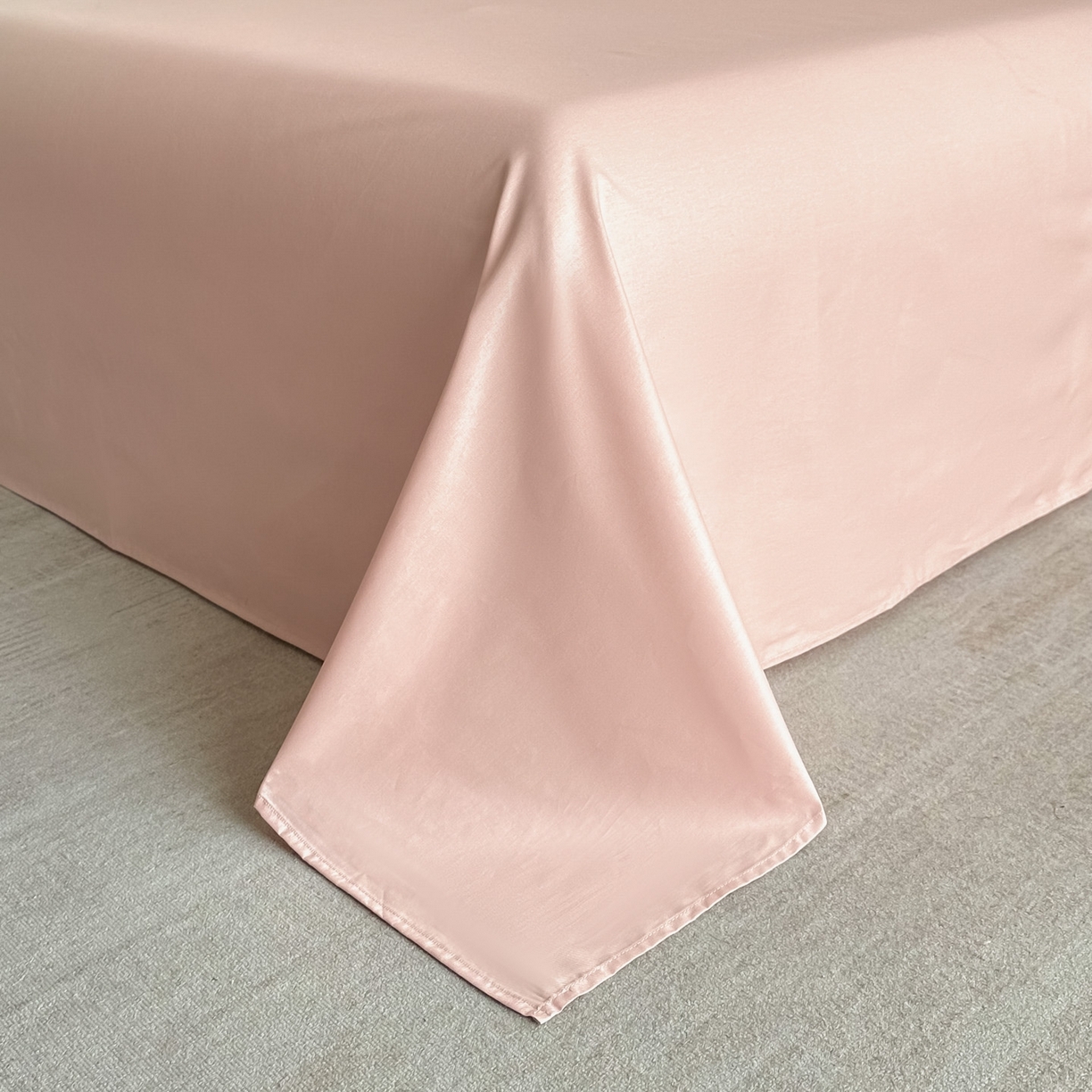 91家纺网 家纺一手货源 找家纺 眠博士 2026新款色织水洗双层纱提花四件套 曲奇粉格