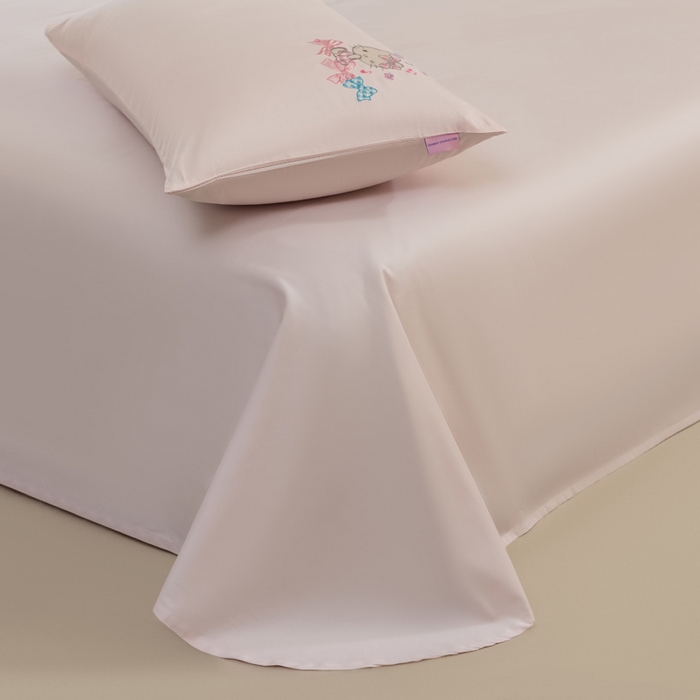 91家纺网 家纺一手货源 找家纺 卡巴伦家纺 2026新款正版hellokitty长绒棉全棉纯棉四件套【联系客服获取授权后才可售卖】 软绵绵kt