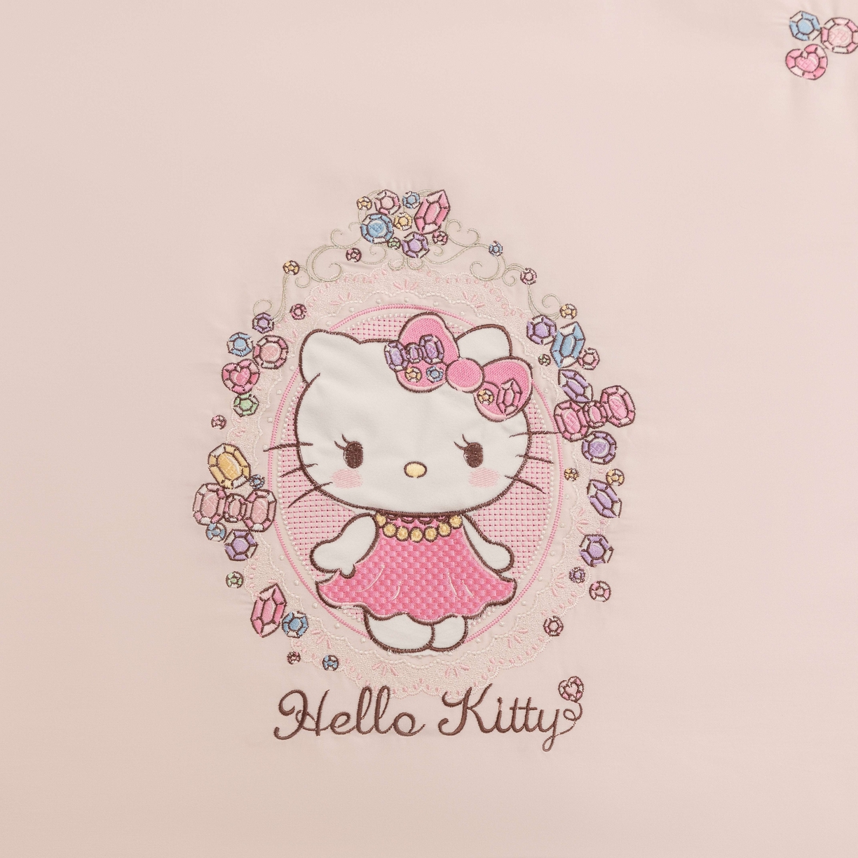 91家纺网 家纺一手货源 找家纺 （总）卡巴伦家纺 2026新款正版hellokitty长绒棉全棉纯棉四件套【联系客服获取授权后才可售卖】