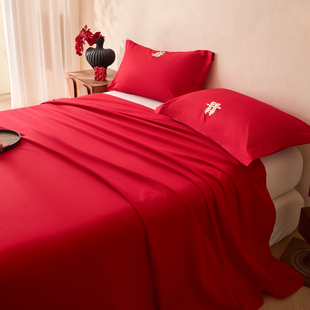 91家纺网 家纺一手货源 找家纺 （总）东方合美（原：皇家传奇） 2026新款婚庆单品床单单品床盖系列