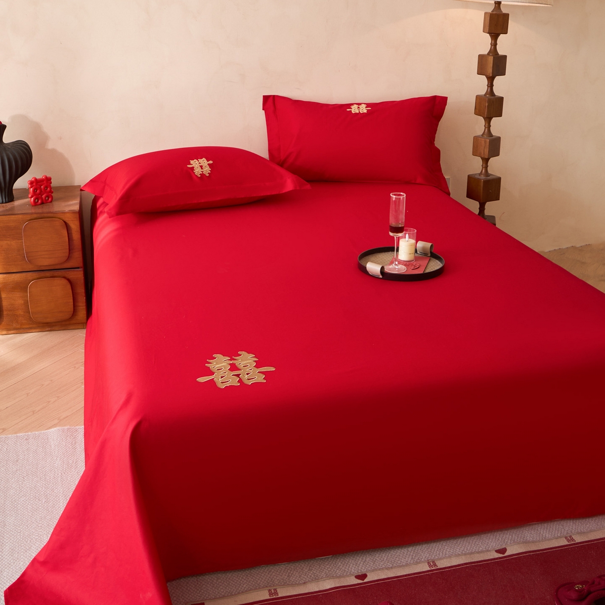 91家纺网 家纺一手货源 找家纺 （总）东方合美（原：皇家传奇） 2026新款婚庆单品床单单品床盖系列