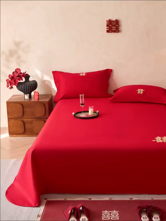 91家纺网 家纺一手货源 找家纺 （总）东方合美（原：皇家传奇） 2026新款婚庆单品床单单品床盖系列