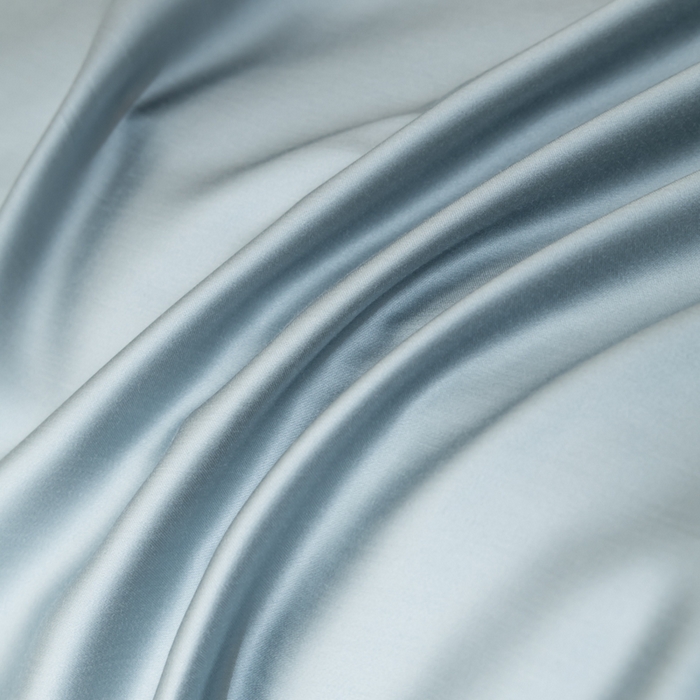 91家纺网 家纺一手货源 找家纺 禾时 2026新款60支奥地利兰精双拼纯色天丝四件套 灰蓝色-冰川灰