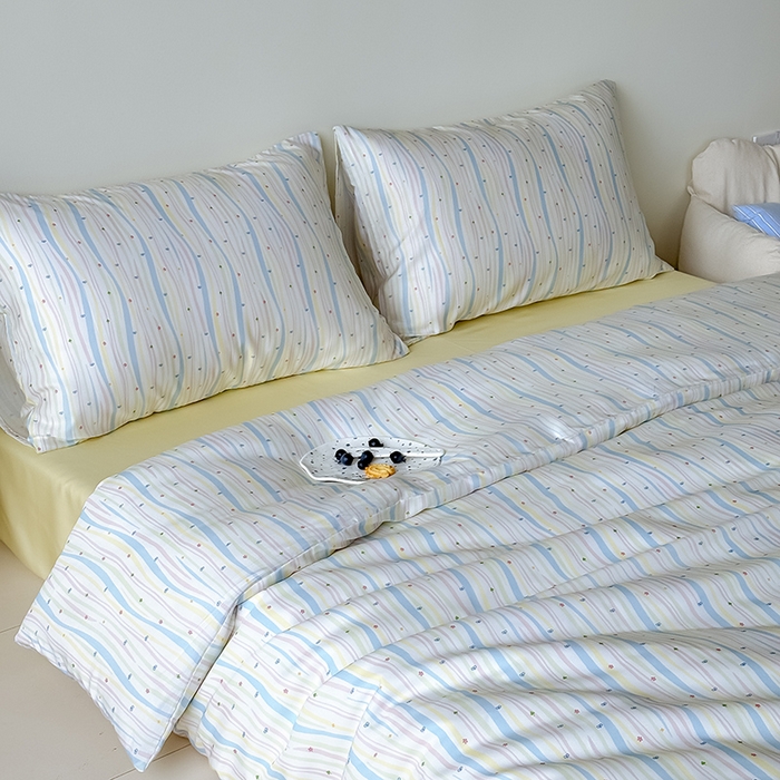 91家纺网 家纺一手货源 找家纺 （总）Mr.pig猪先生水洗棉 2026新款莱赛尔纤维印花四件套