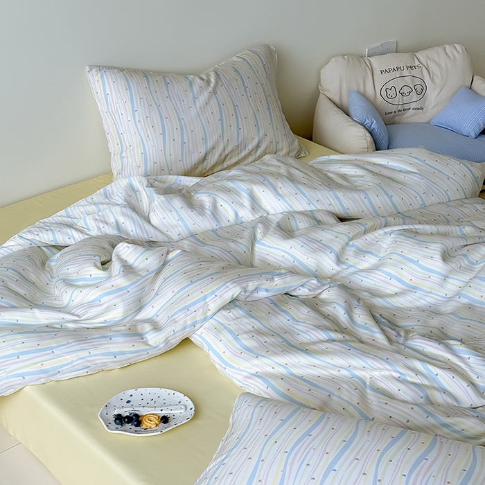 91家纺网 家纺一手货源 找家纺 （总）Mr.pig猪先生水洗棉 2026新款莱赛尔纤维印花四件套