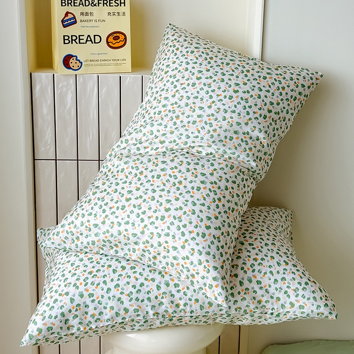 91家纺网 家纺一手货源 找家纺 Mr.pig猪先生水洗棉 2026新款莱赛尔纤维印花四件套 绿藻