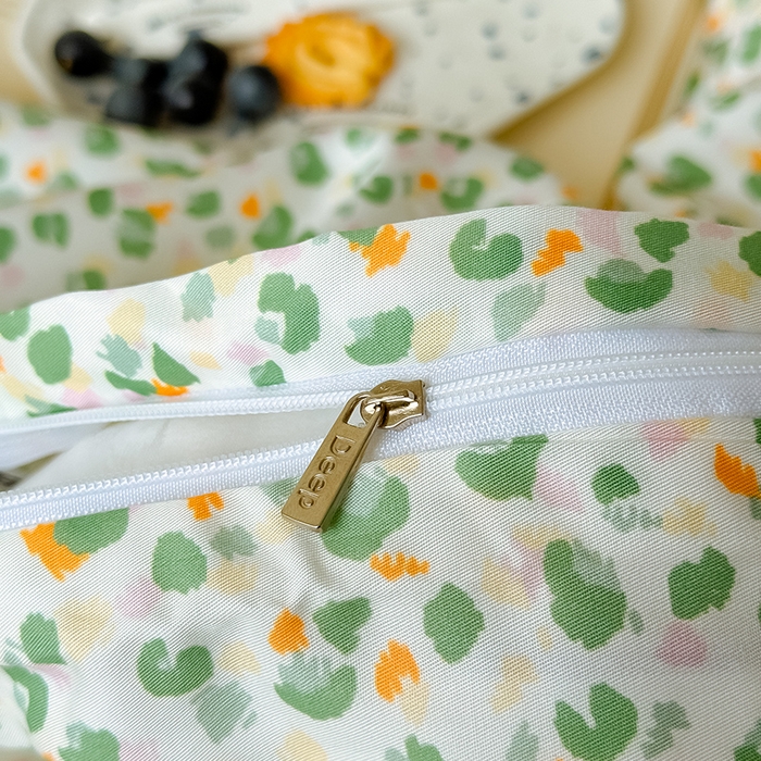 91家纺网 家纺一手货源 找家纺 Mr.pig猪先生水洗棉 2026新款莱赛尔纤维印花四件套 绿藻