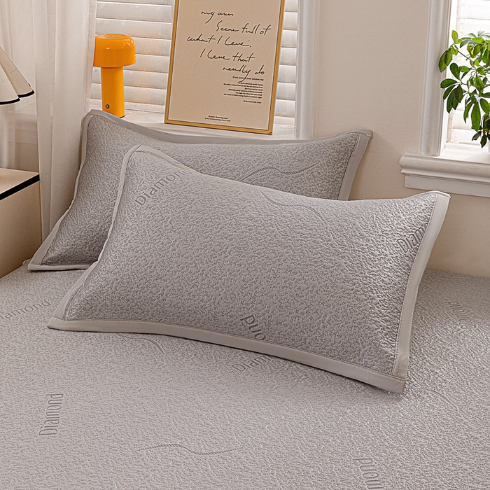 91家纺网 家纺一手货源 找家纺 （总）富馨莱 2026新款PE乙纶高克重冰豆豆席凉感凉席单件席子床笠款支持一件定做尺寸学生宿舍