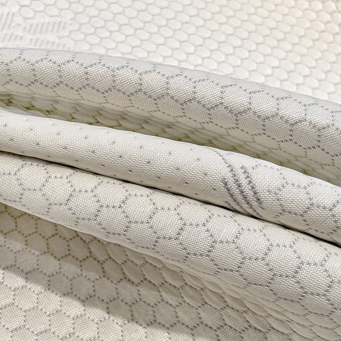 91家纺网 家纺一手货源 找家纺 富馨莱 2026新款PE乙纶高克重冰豆豆席凉感凉席单件席子床笠款支持一件定做尺寸学生宿舍 熊猫嘟嘟-灰